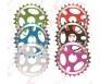   BMX Mountain Bicycle Bike Sprockets Chainring Alloy 6061T 23.8mm 25T Sprocket